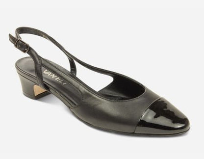 Marmi Shoes Women's VANELi Aliz - Black Nappa w/Black Patent