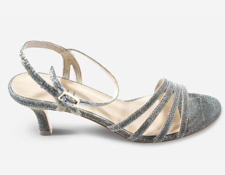 Marmi Shoes Women's Vaneli Mimi - Platinum Nizza Fabric