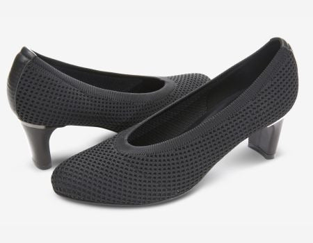 Marmi Shoes Women's Vaneli Darrie - Black Stretch Knit