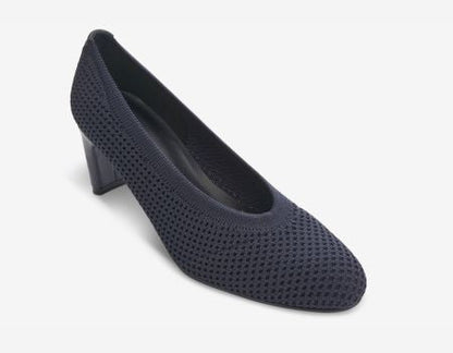 Marmi Shoes Women's Vaneli Darrie - Navy Stretch Knit