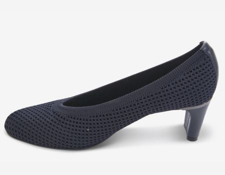 Marmi Shoes Women's Vaneli Darrie - Navy Stretch Knit