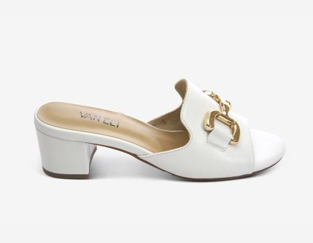 Marmi Shoes Women's Vaneli Oksana -  White Nappa