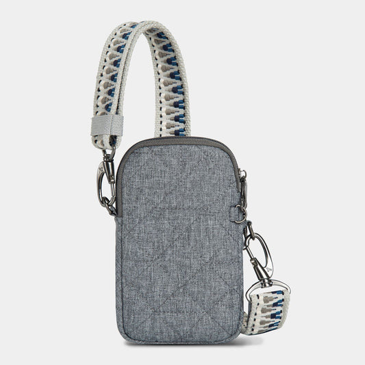 Travelon Anti-Theft Boho 2 Compartment Phone Crossbody