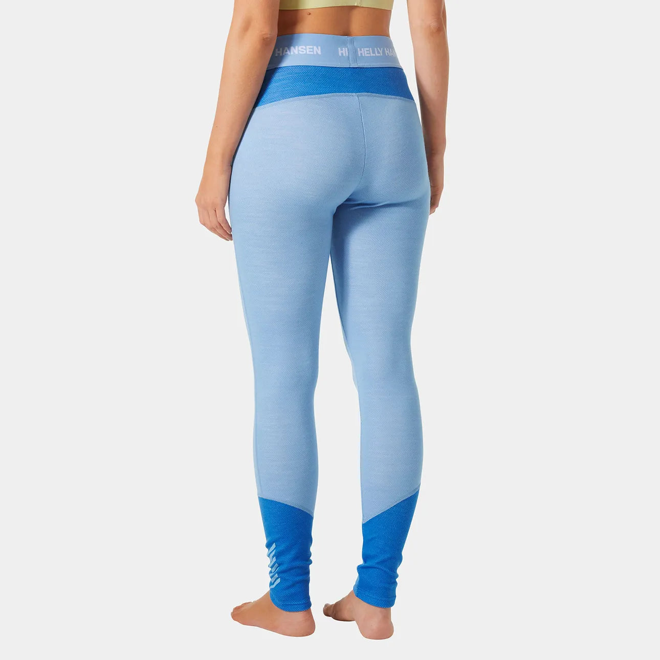 Helly Hansen Women's LIFA Merino Midweight 2-In-1 Base Layer Pants - 627 BRIGHT BLUE