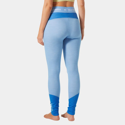 Helly Hansen Women's LIFA Merino Midweight 2-In-1 Base Layer Pants - 627 BRIGHT BLUE