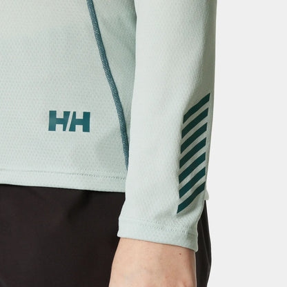 Helly Hansen Women's LIFA ACTIVE Crew Base Layer - 462 GREEN MIST