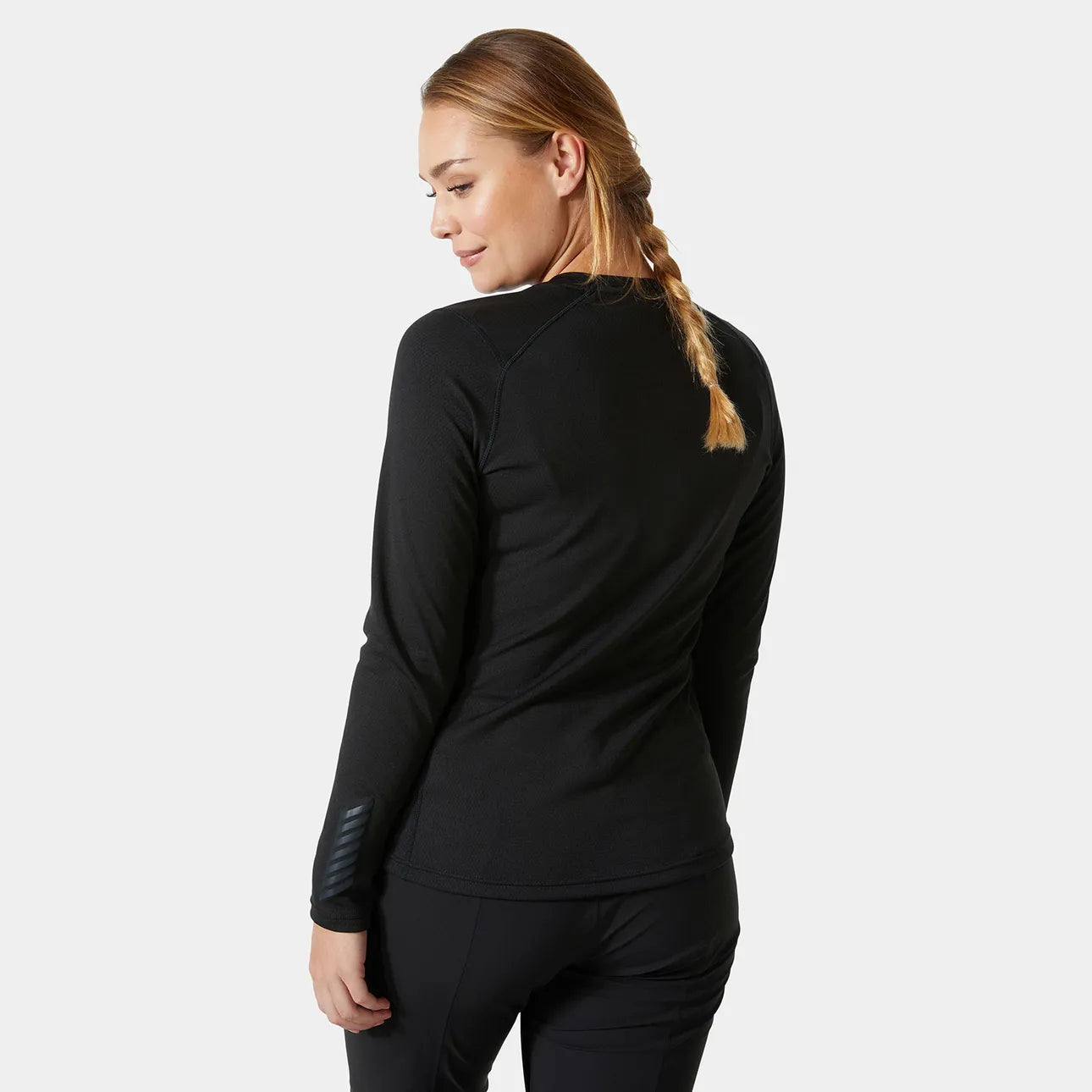 Helly Hansen Women's LIFA ACTIVE Crew Base Layer - 990 BLACK