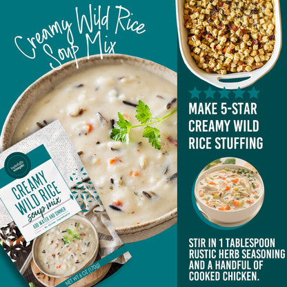 Tastefully Simple Creamy Wild Rice Soup Mix