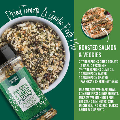 Tastefully Simple Dried Tomato & Garlic Pesto Mix