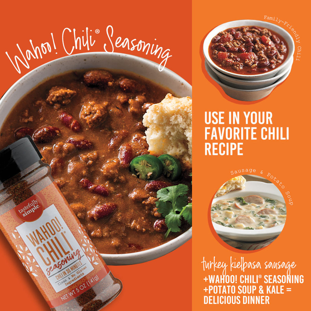 Tastefully Simple Wahoo! Chili Seasoning