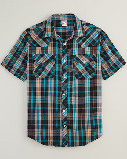 BLAIR Haband Snap-Tastic Western Shirt Top 2