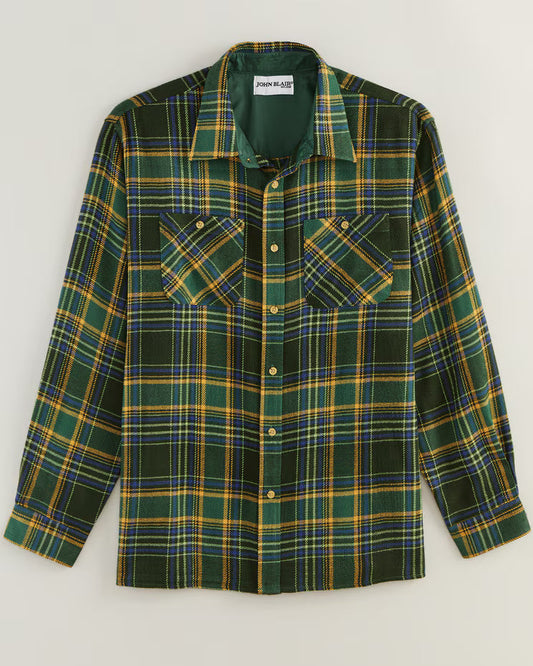 BLAIR John Blair Classic Flannel Shirt Top 2