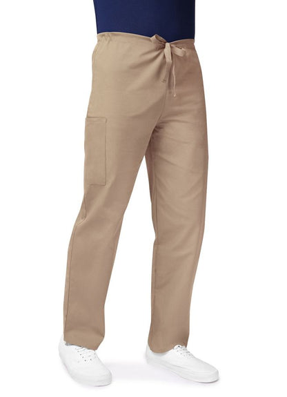 Adar Unisex Drawstring Pants - Hunter Green - Khaki - Lavender