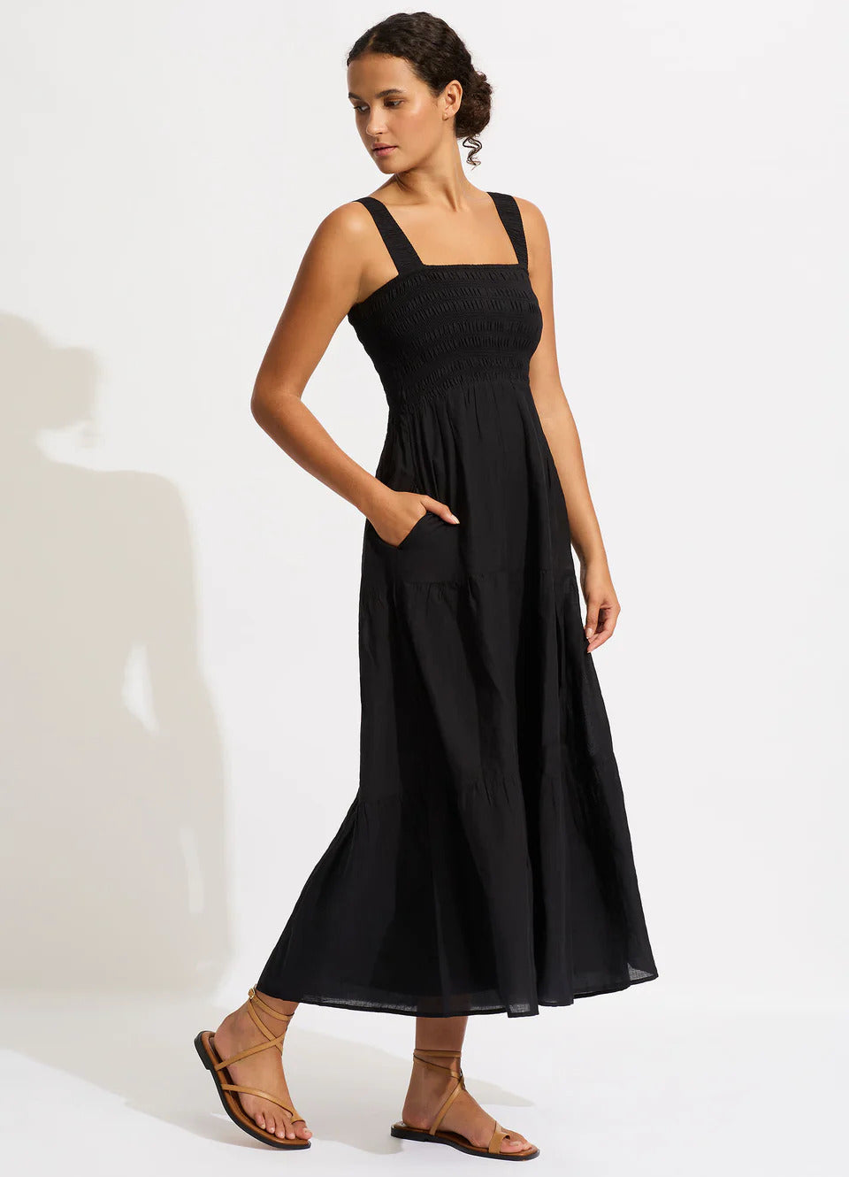 Seafolly Women's Faithful Midi - Black