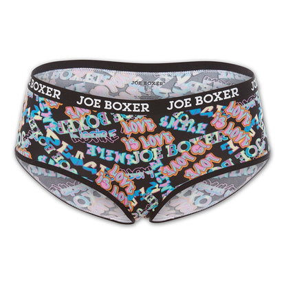 Joe Boxer Women's 5-Piece Joy Seamless Hipster Panty Set