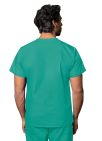 Adar Unisex V Neck Tunic 1 Pocket - Surgical Green