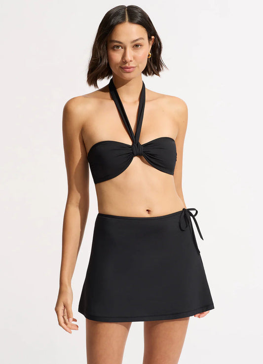 Seafolly Women's Seafolly Collective A-Line Skirt - Black