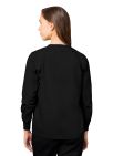Adar Warm-Up Jacket - Black - Burgundy - Caribbean Blue