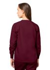 Adar Warm-Up Jacket - Black - Burgundy - Caribbean Blue