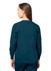 Adar Warm-Up Jacket - Black - Burgundy - Caribbean Blue