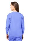 Adar Warm-Up Jacket - Ceil Blue - Hunter Green - Khaki