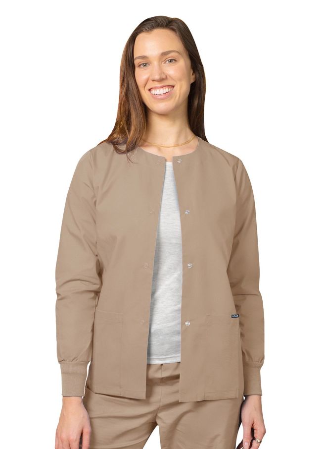 Adar Warm-Up Jacket - Ceil Blue - Hunter Green - Khaki