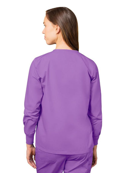 Adar Warm-Up Jacket - Lavender - Navy - Pewter