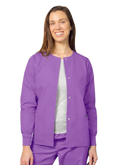 Adar Warm-Up Jacket - Lavender - Navy - Pewter