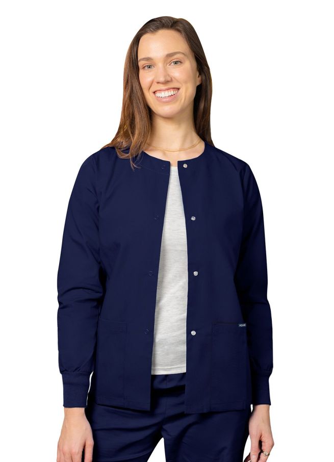 Adar Warm-Up Jacket - Lavender - Navy - Pewter