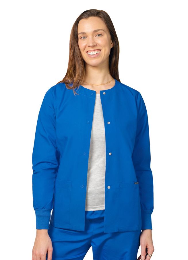 Adar Warm-Up Jacket - Purple - Red - Regal Blue