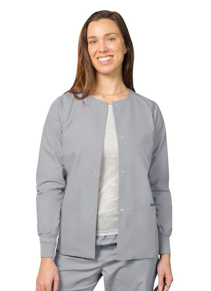 Adar Warm-Up Jacket - Royal Blue - Sherbet - Silver Gray