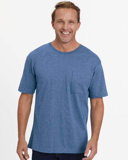 Blair Men's John Blair Everyday Jersey Knit Short-Sleeve Pocket Tee 2