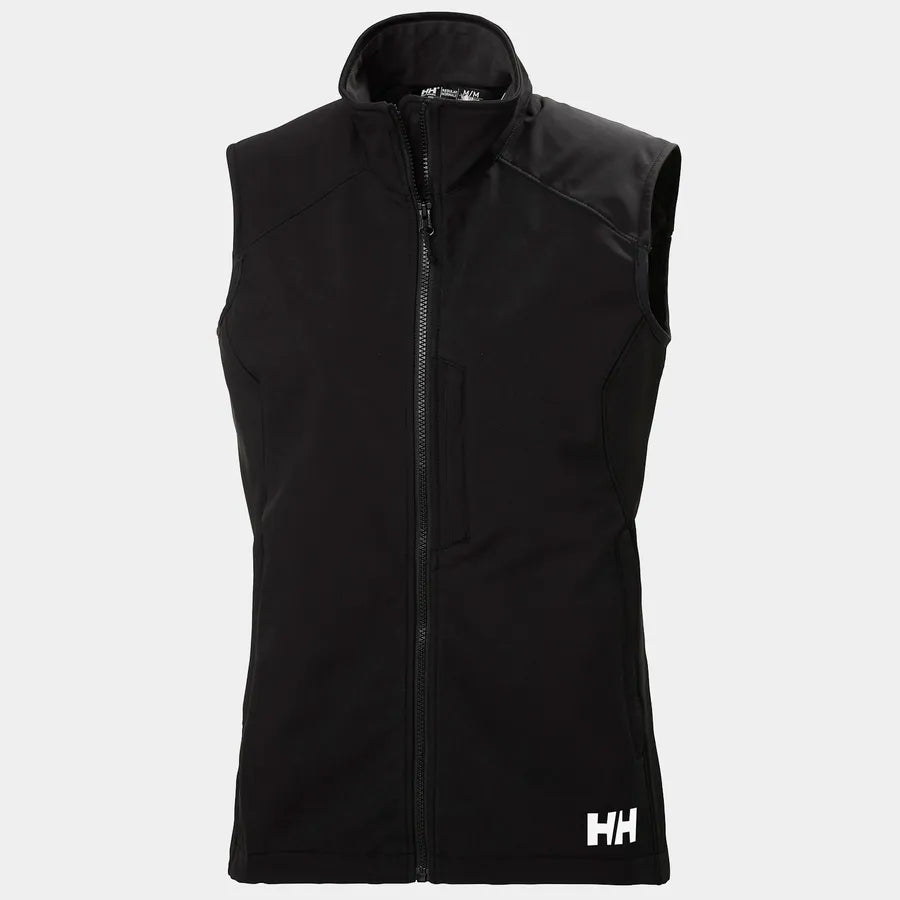 Helly Hansen Women's Paramount Softshell Vest - 990 BLACK
