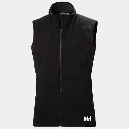 Helly Hansen Women's Paramount Softshell Vest - 990 BLACK