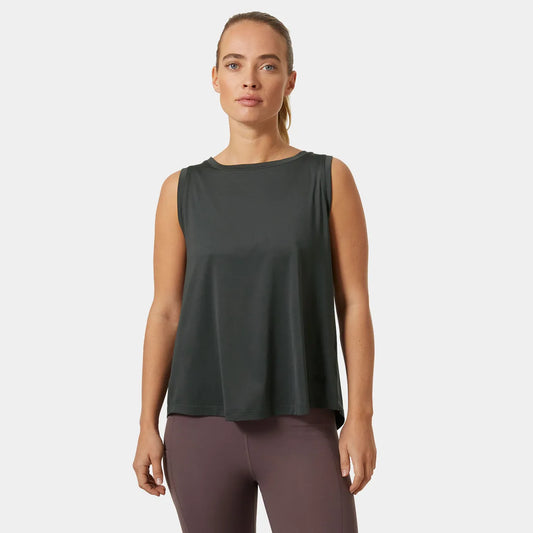 Helly Hansen Women’s Tech Split Back Tank 2.0 - 980 EBONY (x2)