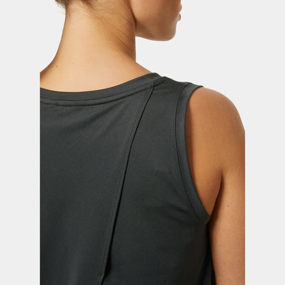 Helly Hansen Women’s Tech Split Back Tank 2.0 - 980 EBONY (x2)