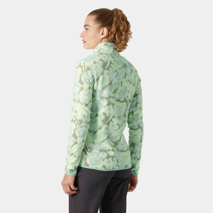 Helly Hansen Women's Maridalen Printed Fleece - 398 WASHED LIME