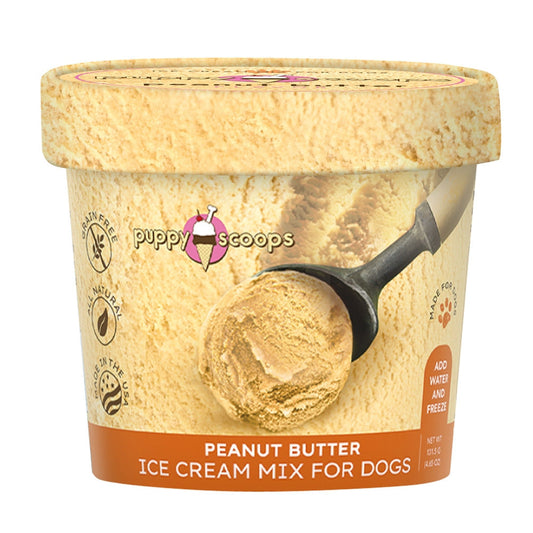 Puppy Cake Puppy Scoops Ice Cream Mix - Peanut Butter, Cup Size, 2.32 oz