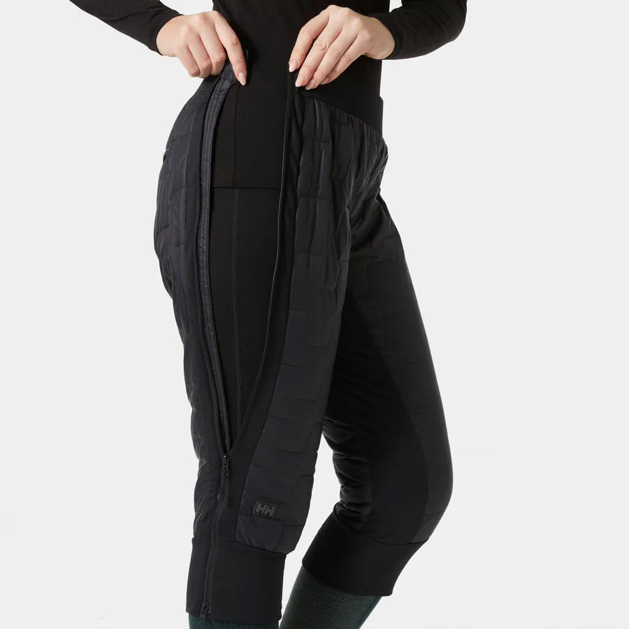 Helly Hansen Women's LIFALOFT Full-Zip Insulator Pants - 991 BLACK
