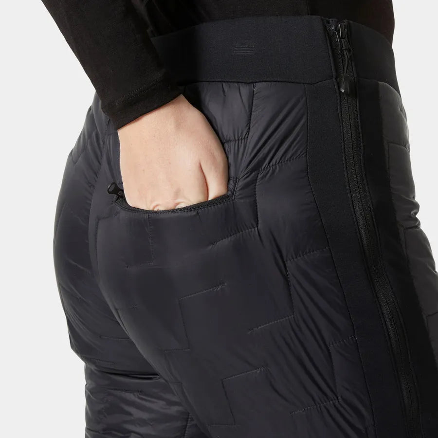 Helly Hansen Women's LIFALOFT Full-Zip Insulator Pants - 991 BLACK
