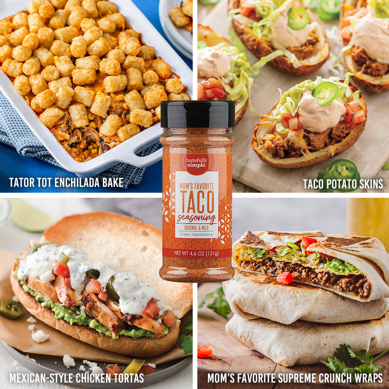 Tastefully Simple Mom's Favorite Taco Seasoning