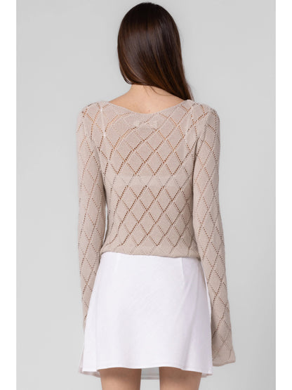 Ruby & Jenna Women's Boat Neck Sweater