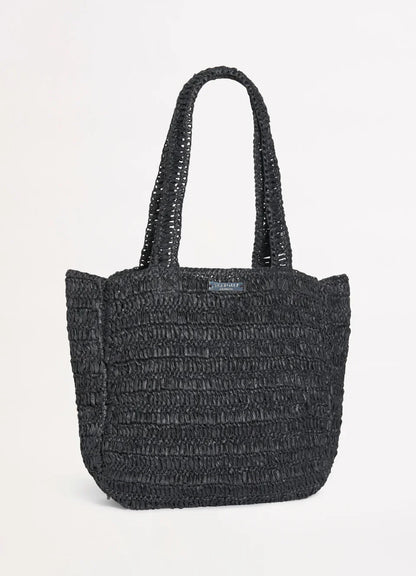 Seafolly Women's Shores Woven Tote Bag - Black