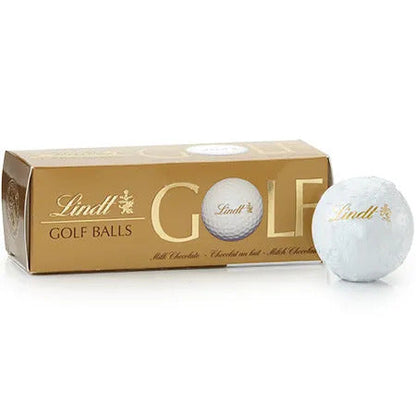 Lindt Chocolate Milk Chocolate GOLF BALLS (3-pc, 4 oz)