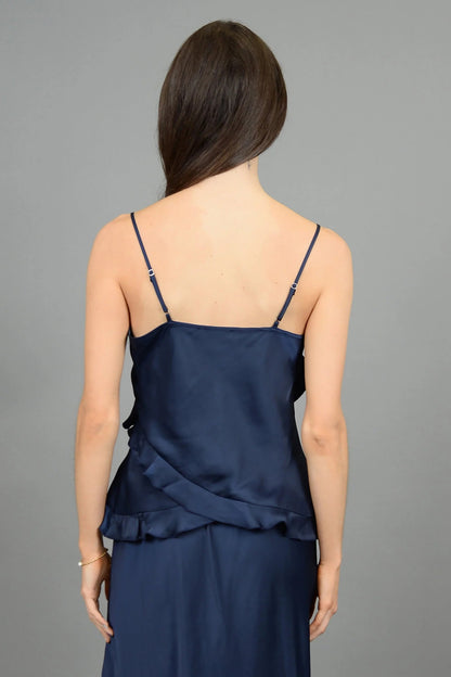 Ruby & Jenna Women's Ruffled Cami