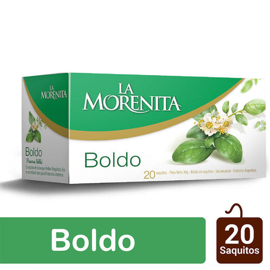 Pampa Direct La Morenita Boldo In Tea Bags (box of 20 bags)