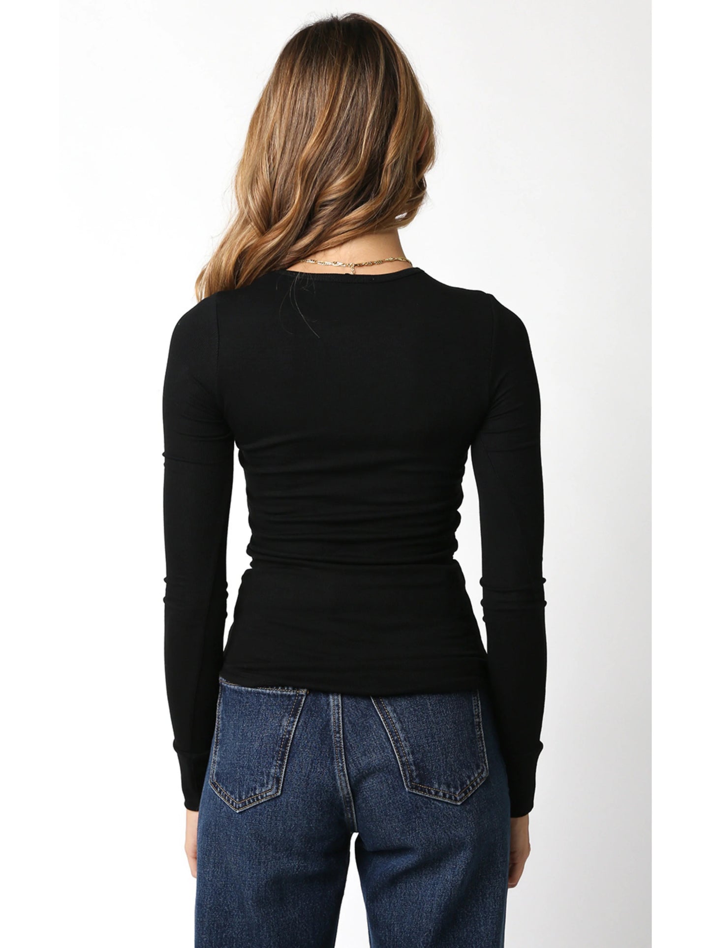 Ruby & Jenna Women's Mesh Front Top