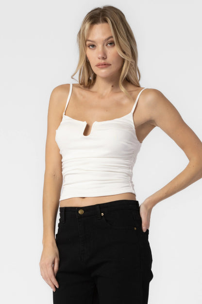 Ruby & Jenna Women's Wire Trim Cami Top