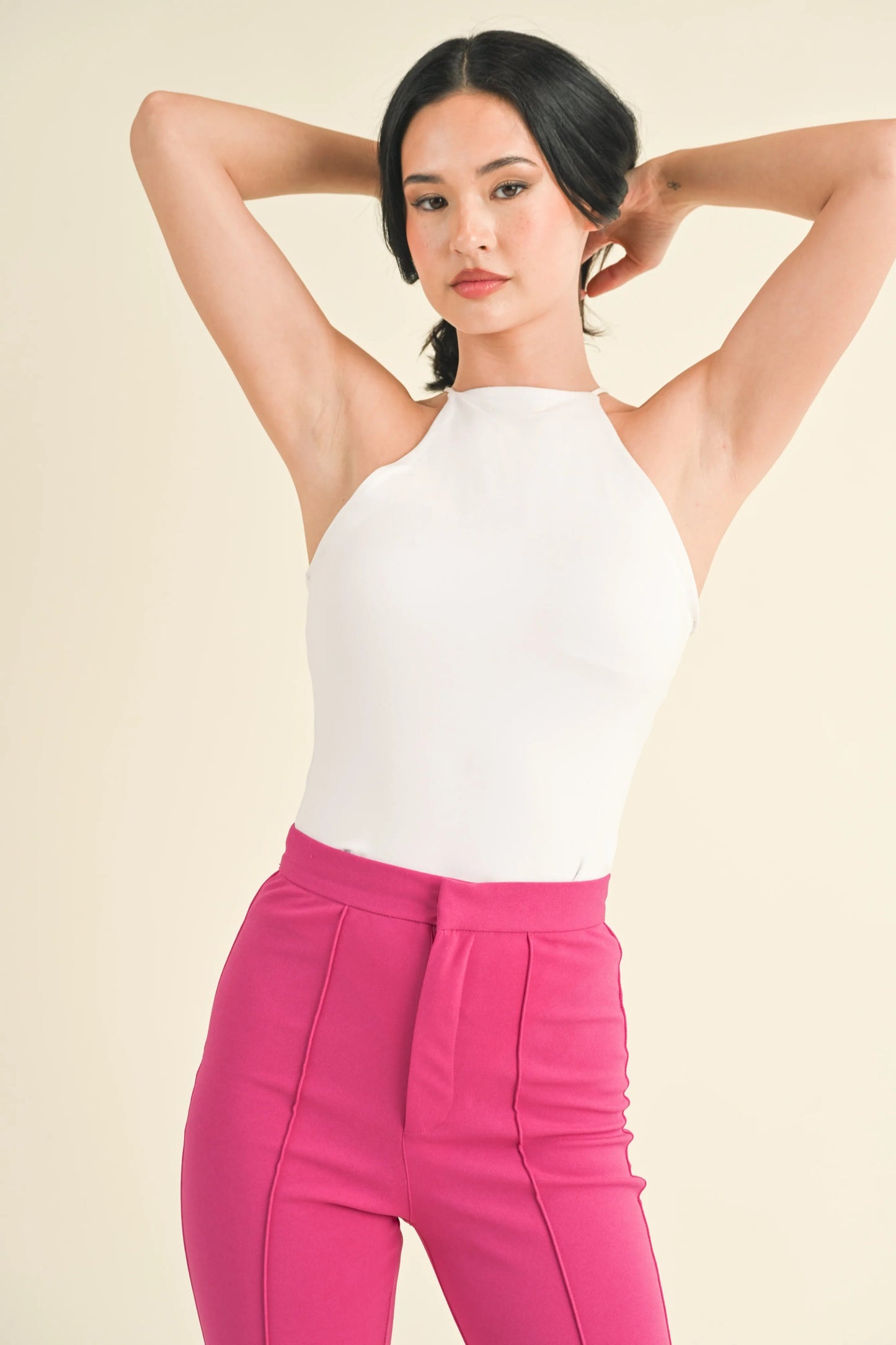 Ruby & Jenna Women's Sleeveless Bodysuit