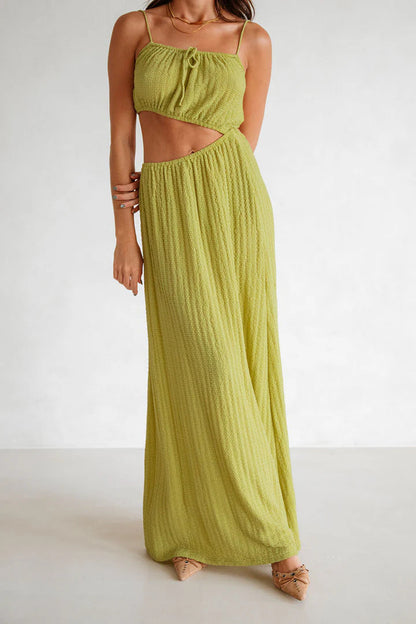 Sabo Skirt Backless Annalise Dress - Moss